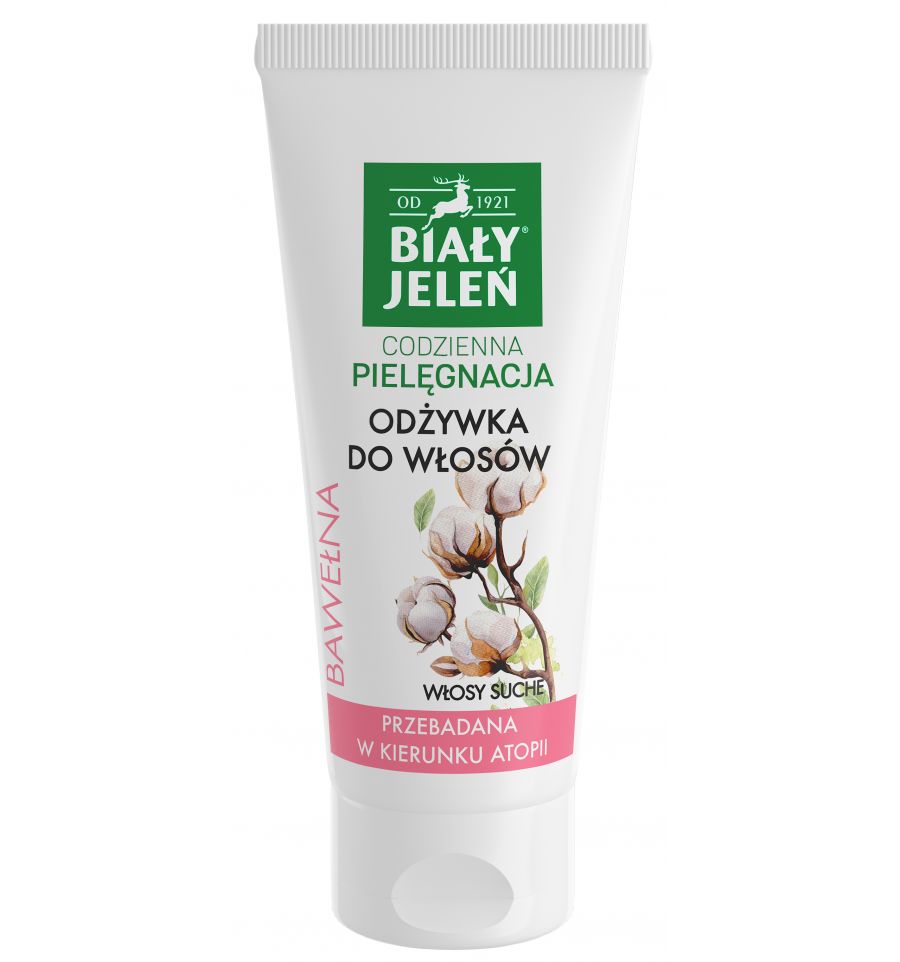 Bialy Jelen Conditioner  with Cotton for Dry Hair 200ml