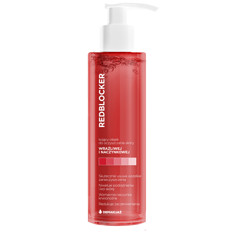 Redblocker Soothing  Cleansing Oil for Sensitive  and Capillary Skin 145ml