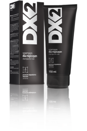 DX2 Anti Hair-Loss Shampoo for Men -Prevents Excessive Hair Loss, Restores Follicles, and Reinvigorates Shrunken Hair with Pronalen Fibro Actif -150ml