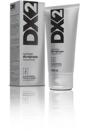 DX2 Anti Grey Hair Shampoo for Men - Gradual Restoration of Dark Color - Daily Hair Care and Wash to Protect Hair Follicles' Pigmentation -150ml