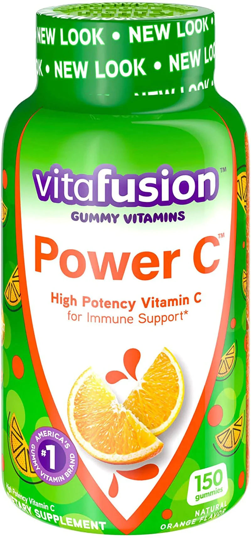 VitaFusion Power C High Potency Vitamin C Gummies 150 gummies