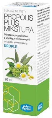 Apipol Farma Propolis Plus Mixture with Herbs 20ml