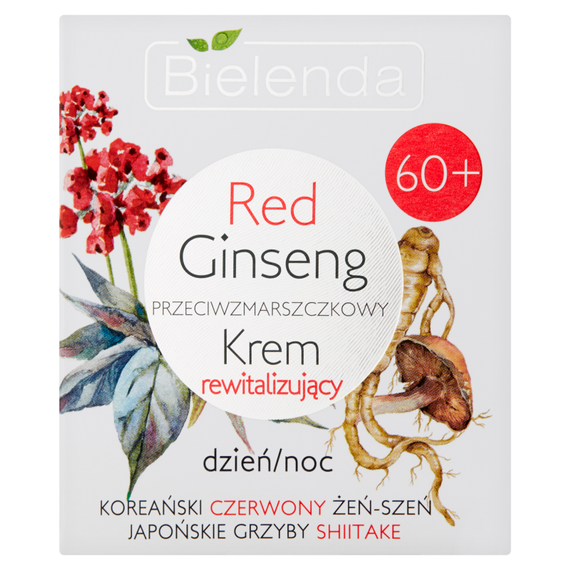Bielenda Red Ginseng 60+ Revitalizing Anti Wrinkle Day Night Cream 50ml bbb
