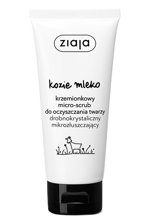 Ziaja Mikro-Scrub Do Oczyszczania Twarzy Z Koziego Mleka 75ml