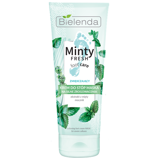 Bielenda  Minty Fresh Foot Care Softening Cream-Mask for Severe Calluses 100ml