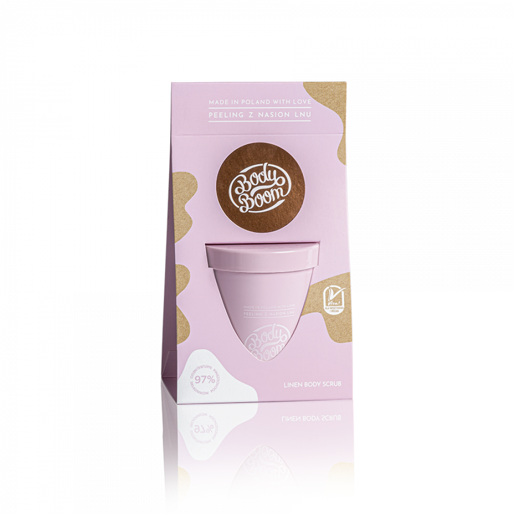 Bielenda Body Boom Linen Body Scrub 100g