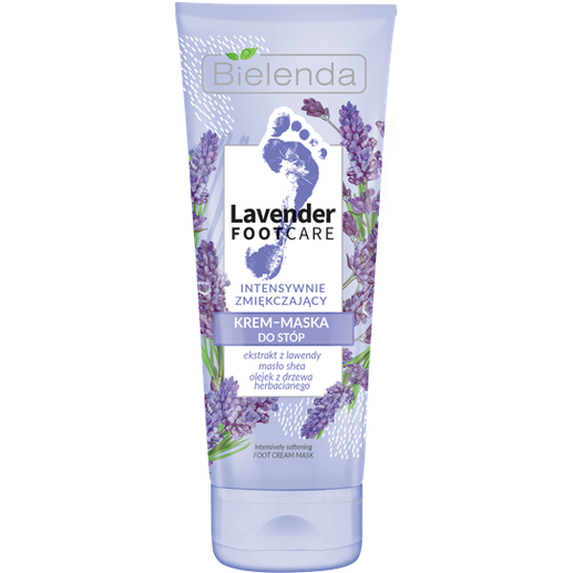 Bielenda Lavender Foot Care  Intensive Softening Foot Mask-Cream 100ml