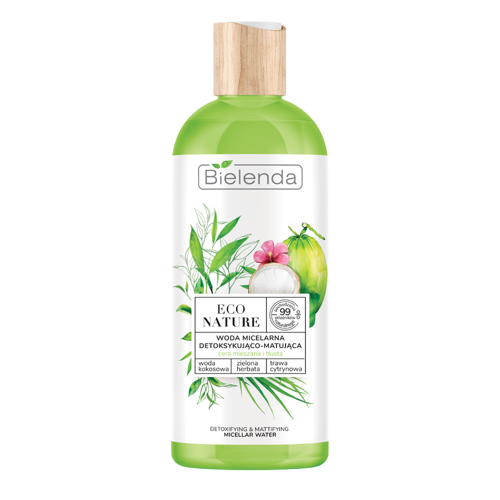 Bielenda Eco Nature Micellar Water Detoxifying And Mattyfing 500ml