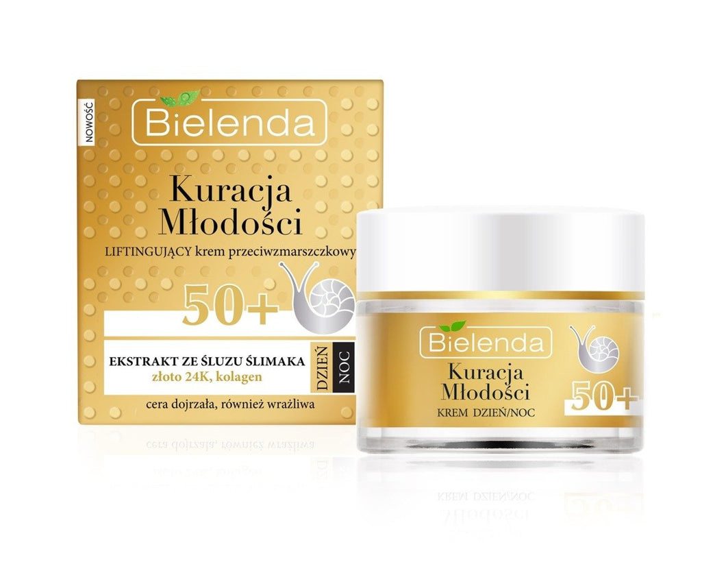 Bielenda Youth Therapy 50+ Anti-Wrinkle Lifting Face Cream  50ml