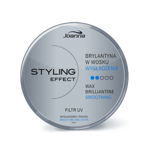 Joanna Hair Styling Effect Smoothing Wax Brilliantine with UV Filter 45ml