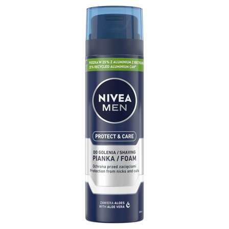 Nivea Men Protect & Care Protective Shaving Foam with Aloe Vera 200ml